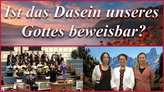 Ist das Dasein unseres Gottes beweisbar  Gemeinde Gottes Edmonton  20240428 [upl. by Eremaj]