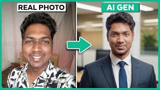 How to Create Professional LinkedIn Profile Picture with AI [upl. by Lessig]