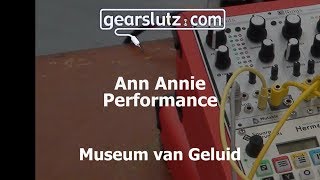 Ann Annie  performance quotNorth Windquot  Museum van Geluid [upl. by Ecinwahs]