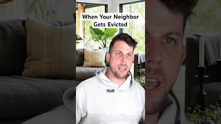 When Your Neighbor Gets Evicted shorts [upl. by Ralat]