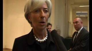 Christine Lagarde  quotla France nest pas du tout en faillitequot [upl. by Inek]