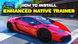 GTA 5  How To Install Enhanced Native Trainer 2024 [upl. by Bone]