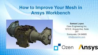 How to Improve Your Mesh in Ansys Workbench [upl. by Kincaid]