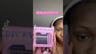 Is it really waterproof lashes lashextensions [upl. by Mauceri]