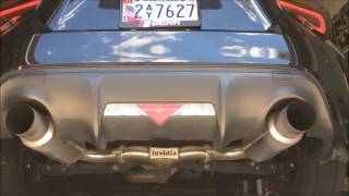 2013 BRZ UEL Header  Invidia N1 Exhaust  Launch Control [upl. by Nnayar]