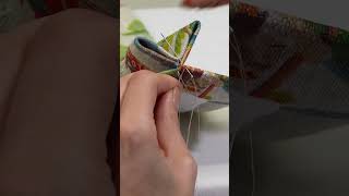 Easy amp simple double pinch pleat curtain heading howto curtains sewingtutorial [upl. by Lissie]