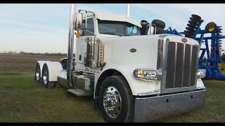 Machinery Pete TV Show  2017 Peterbilt 389 Glider Day Cab Semi Sells on Chillicothe MO Farm Sale [upl. by Peg]