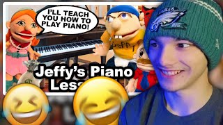 SML Movie Jeffy’s Piano Lessons Reaction [upl. by Aenneea285]