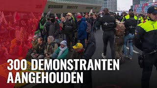 Zo verliep urenlange A10blokkade van Extinction Rebellion [upl. by Leahcim]