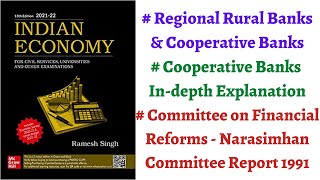 Part 83 Regional Rural Banks Cooperative Banks Financial Sector reforms Narasimhan Comm 1991 [upl. by Jasik]