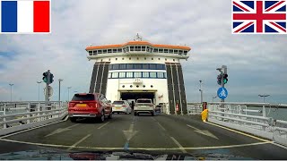 Crossing from Calais to Dover by ferry  MS Spirit of Britain [upl. by Ednutabab]