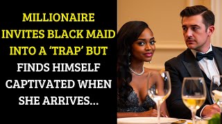 Millionaire Invites Black Maid into a ‘Trap’ but Finds Himself Captivated When She Arrives… [upl. by Saraiya]