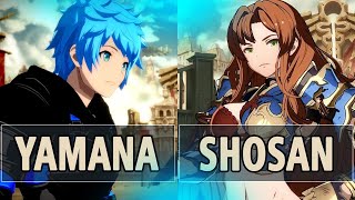 GBVSR🔥Yamana Gran Vs Shosan Zeta🔥 High Level Gameplay [upl. by Rochette886]