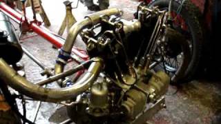 JAP Engine JTOR  Supercharged for racing 1933 ss Morgan Threewheeler [upl. by Lilith560]