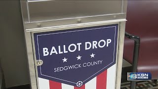 Early inperson voting kicks in Sedgwick County [upl. by Ralston]