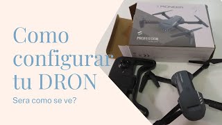 No te dejes engañar Cómo configurar y calibrar el DRON RADCLO mini de la marca Pioneer [upl. by Selda715]