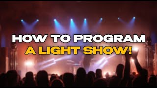 How to program a light show [upl. by Euqirne]