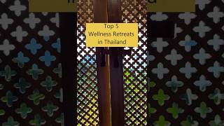 Unwind and Rejuvenate Top 5 Wellness Retreats in Thailand You Need to Visit [upl. by Kelleher]