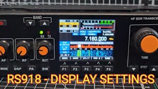 RS918 HF  SDR  Orange Change Waterfall Scope Percentage [upl. by Aggie135]