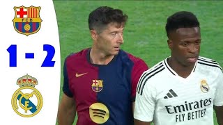 résumé match amical Real Madrid vs FC Barcelone [upl. by Lennor16]