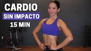 Cardio sin Saltos para Perder Peso Rápido  ADELGAZAR RAPIDO EN CASA  15 Minutos [upl. by Dworman575]