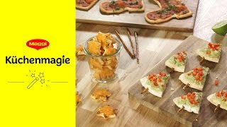 Weihnachtliche Snacks  MAGGI Küchenmagie [upl. by Peedsaj340]