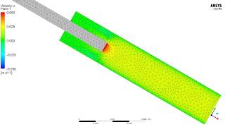 Dynamic mesh motion using Ansys Fluent with UDF [upl. by Samford617]