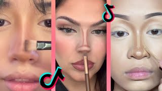 nose contour tutorial  nose tutorial for beginners [upl. by Ellevehs]