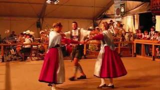 Schuhplattler quotDreiertanzquot Bavarian Dance Garmischer Festwoche [upl. by Drarreg]