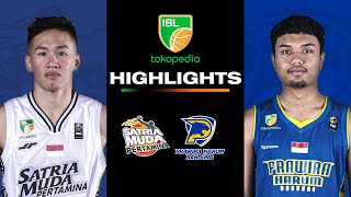 Highlight Satria Muda Pertamina vs Prawira Harum Bandung  10 March 2024  IBL Tokopedia 2024 [upl. by Randie]