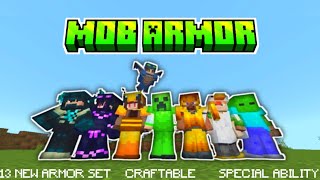 Minecraft Mob Armor Addon Official trailer [upl. by Biddie993]