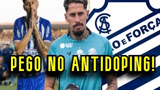 TITULAR DO CSA GUSTAVO NICOLA É PEGO NO ANTIDOPING E ESTÁ SUSPENSO [upl. by Ttennaj]