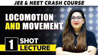 Locomotion and Movement  One Shot Lecture  CHAMPIONS  NEET CRASH COURSE 2022 [upl. by Carrel]