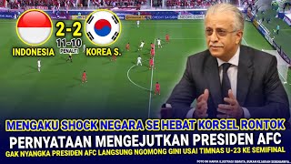 🔴 SE ASIA KAGET  AFC Diluar Dugaan Lakukan Hal Ini Usai Timnas U23 ke SEMIFINAL Rontokkan Korsel [upl. by Ralston]