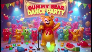 The Gummy Bear Dance Party Song  Long English Version  Cartoon Nursery Kids Music 2024 [upl. by Carolynn281]