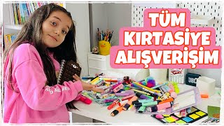 TÜM KIRTASİYE ÜRÜNLERİM  MASA TURU [upl. by Tressia]