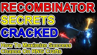 POE 318  Recombinator Secrets Discovered  How These OP Crafts Work In Depth  Path Of Exile [upl. by Sonni860]