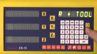 How to use the ARC function on an Easson Digital Readout from DRO PROS [upl. by Mur]