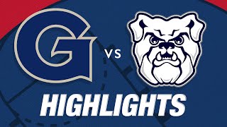 2023 BIG EAST TOURNAMENT HIGHLIGHTS  9 GEORGETOWN 53 9 BUTLER 46 [upl. by Esra353]