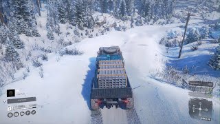 Snowrunner  Amur Task Rockslide  Ps5 4K  60 Fps [upl. by Acker711]