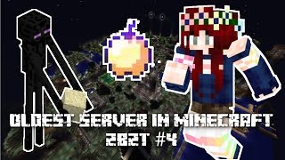 OLDEST SERVER IN MINECRAFT 4  2b2t GETTING A GOD APPLE  Neda T [upl. by Adnarram]