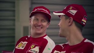 Kimi Räikkönen amp Sebastian Vettel  Funniest Moments [upl. by Lisle]