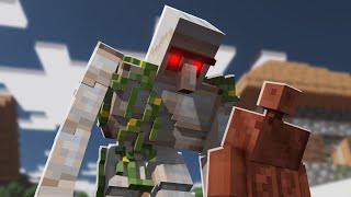 Golem Trio Minecraft Animation [upl. by Enotna]