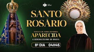 Santo Rosário da Madrugada  Novena de Nossa Senhora Aparecida  1010  Instituto Hesed [upl. by Armalla149]