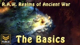 The Basics  RAW Realms of Ancient War Gameplay [upl. by Cirtap]