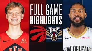 RAPTORS at PELICANS  FULL GAME HIGHLIGHTS  February 5 2024 [upl. by Anon652]