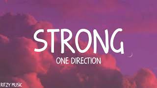 One Direction  Strong Lyrics [upl. by Brest259]