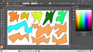 Adobe Illustrator Şekillerde Anlatımı Değiştirmeleri Eğitimleri [upl. by Mohn]