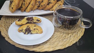 EN İYİSİ YUMUŞAK BOL ÇİKOLATALI AMERİKAN KURABİYESİ  CHOCOLATE CHIP COOKİE TARİFİ trendingvideo [upl. by Mattland]