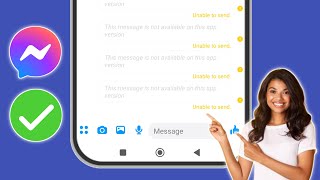 Comment résoudre le problème Impossible denvoyer un message sur Messenger 2024 [upl. by Hiasi]